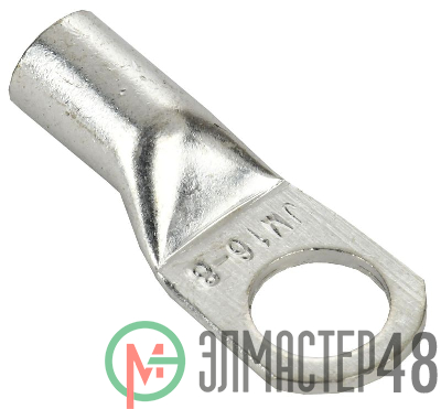 Наконечник медный луженый JGA-16-8 (ТМЛ) (уп.5шт) IEK UNP10-31-O-016-008-05