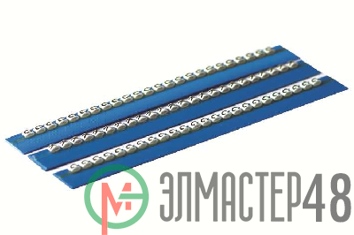 Планка маркировочная 2.3мм "X" черн./желт. (уп.5шт) DKC BL117MXXBY