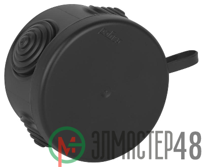 Коробка Тусо распаячная для ОП 60х40мм УХЛ1 черн. Ruvinil 67010МЧ