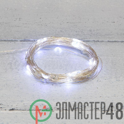 Гирлянда светодиодная "Роса" 10м 100LED бел. 1Вт IP20 USB Neon-Night 315-975