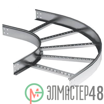 Угол для лестн. лотка горизонтальный 90град. 500х80 R-300 DKC LC8350