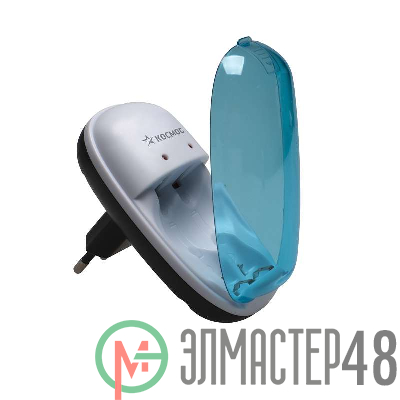 Устройство зарядное 519 (без аккум.) 6-12ч (1-2 АА/ААА) Космос KOC519BLUE