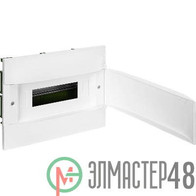 Щиток пластиковый встраиваемый Practibox S (в полые стены) 1х12 бел. дверь Leg 135561