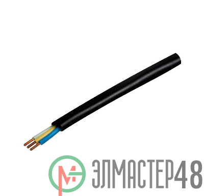 Кабель ВВГ-Пнг(А) 3х2.5 (N PE) 0.66кВ (уп.100м) АЛЬФАКАБЕЛЬ 656677