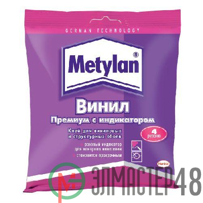 Клей обойный Метилан Винил Премиум 100г (пакетик) Момент Б0022981