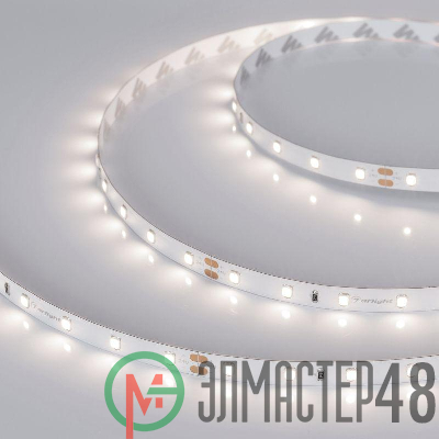Лента светодиодная RT-A60-8mm 24V Day 4000К 4.8Вт/м IP20 2835 открыт. (уп.5м) Arlight 016144(2)