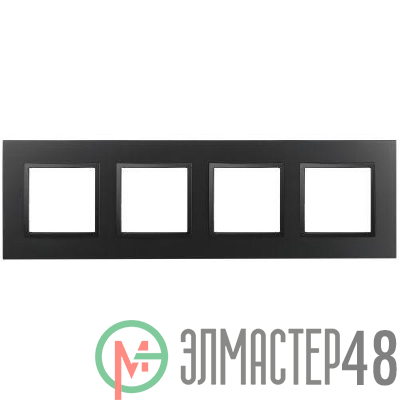 Рамка 4-м Elegance 14-5014-05 Classic антрацит Эра Б0060590