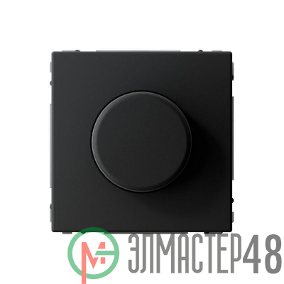 Светорегулятор поворотно-нажимной (диммер) ArtGallery LED RC 400Вт механизм карбон SE GAL001023