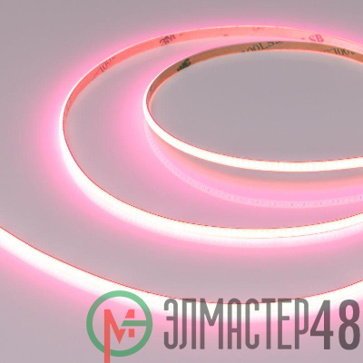 Лента светодиодная COB-X480-4mm 24V Pink 4Вт/м IP20 (уп.5м) Arlight 046910