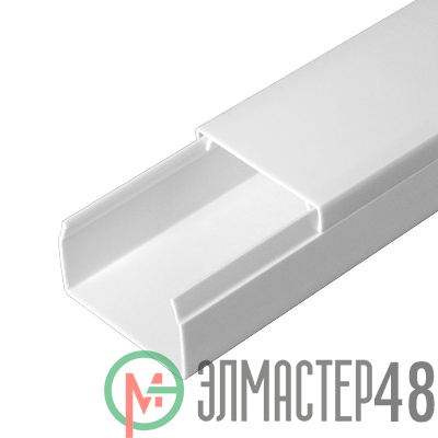 Кабель-канал 40х25 L2000 с двойн. замком бел. Промрукав PR.0540251