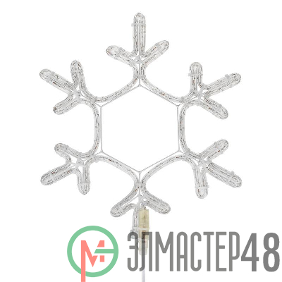 Фигура светодиодная "Снежинка" 45х38см LED син. 12Вт IP65 дюралайт Neon-Night 501-363