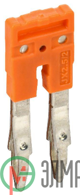 Перемычка гребенчатая для CP 2.5кв.мм 2PIN IEK YCT20-00-K03-002-EC-2P
