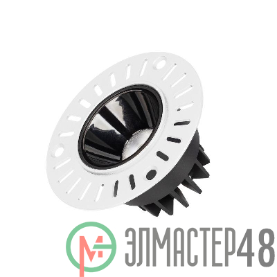 Светильник светодиодный MS-ATLAS-TRIMLESS-R50-6W Day4000 BK 40deg IP20 230В металл Arlight 035745