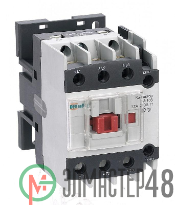 Контактор КМ-103 32А 220В АС3 1НО+1НЗ SchE 22123DEK