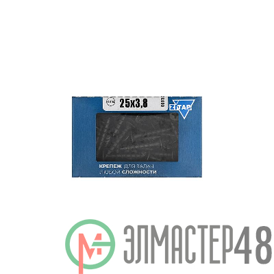 Саморез 3.8х25 гипсокартон-дерево (уп.200шт) коробка Tech-Krep 102120