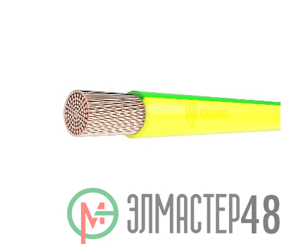 Кабель ПуГВнг(A)-LS 1х4 Ж/З (бухта) (м) Цветлит 00-00009045