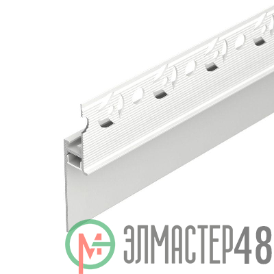 Профиль PLINTUS-FANTOM-H35-2000 WHITE L2000 алюм. Arlight 043666