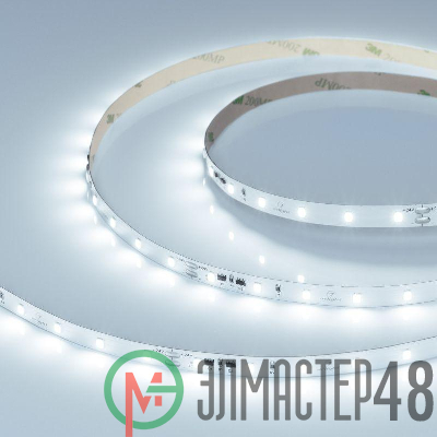 Лента светодиодная IC-A60-8mm 24V White 6000К 4.8Вт/м IP20 2835 стабилизированная (уп.10м) Arlight 037954