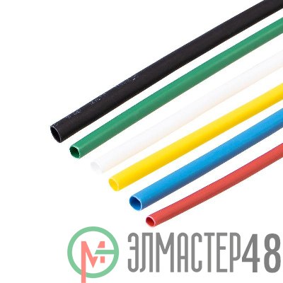 Набор трубок термоусадочных тонкостен. №4 (РЫБОЛОВ) разноцвет. Rexant 29-0104