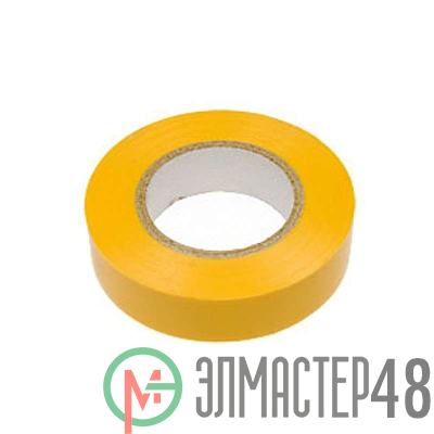 Изолента ПВХ 15мм (рул.20м) желт. REXANT 09-2602