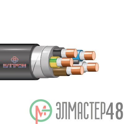 Кабель ВВГнг(А)-FRLSLTx 5х4 0. (N PE) 66кВ (м) Элпром НТ000005495