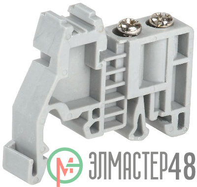 Стопор концевой (ограничитель с маркировкой) на DIN-рейку IEK YZN11DF-003-K03