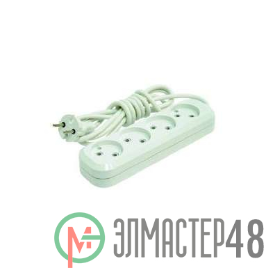 Удлинитель 4х2м без заземл. 10А IP20 MAKEL MGP142
