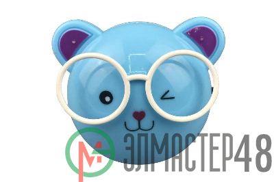 Светильник светодиодный NL-242 "Медведи очкарики" ночник с выкл. 220В Camelion 13817