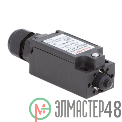 Выключатель концевой с двумя нормально закрытыми контактами (NC+NC) исполнение с кнопкой DKC R5MC4131