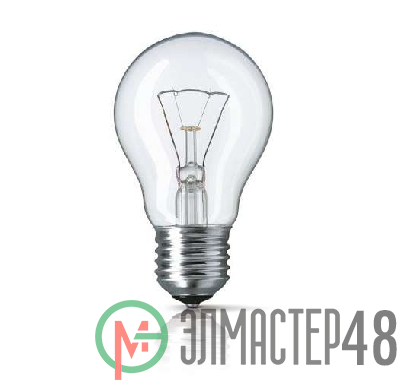 Лампа накаливания Б 40Вт E27 230В (верс.) Лисма 302449700\302467600