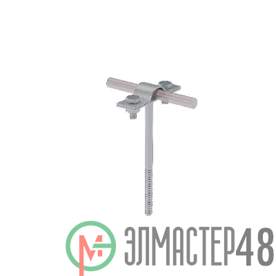 Держатель вкручиваемый DPV-L120-D5-10 для прутка d5-10 L120 сталь КМ MA0177