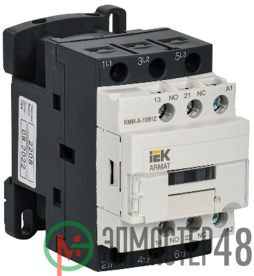 Контактор КМИ-А-10912 LC1D 9А кат. 24В AC 1НО+1НЗ AC-3 IEK AR-ACC-11-009-024-11