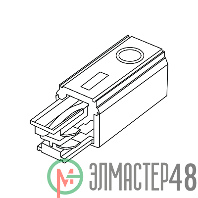 Заглушка End feed TF left black СТ 4909001160