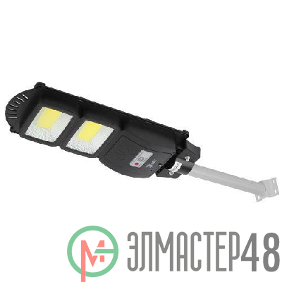 Светильник консольный 40Вт 750лм 5000К IP66 на солнечной батарее COB с кронштейном с датчиком движения ПДУ ЭРА Б0046794