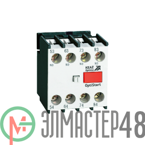 Блок контактный OptiStart K-FX-1022 фронтал. 2НО+2НЗ для F-09..(A)F-150 и FR КЭАЗ 335324