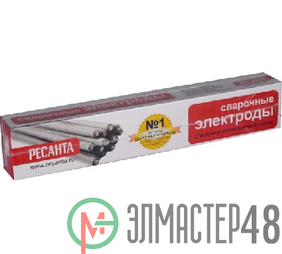Электрод для ручной дуговой сварки МР-3 Ф3.0 (3кг) Ресанта 71/6/21