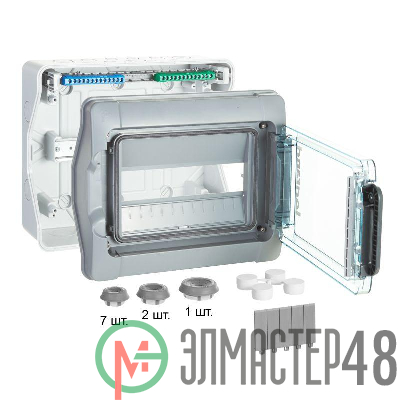 Бокс ОП Plexo3 IP65 12м N+PE Leg 601981