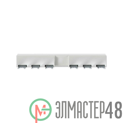 Разводка шинная 3ф для параллельного соединения 2х автоматических выключателей DMP32 с доп.контактами YON DMP32CL54-2