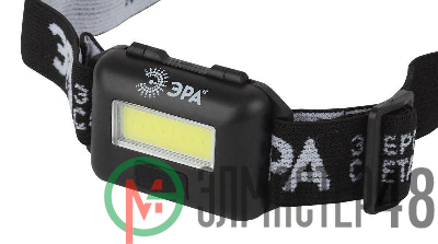 Фонарь GB-607 налобный с влагозащитой 3Вт COB LED Extra 3хААА блист. Эра Б0039620