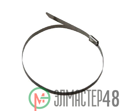 Хомут кабельный 4.6х200 сталь серебр. (уп.50шт) Rexant 07-0208