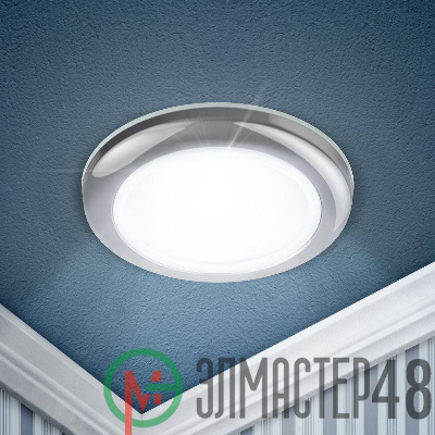 Светильник WR1 CH MR16 12В 50Вт IP44 хром ЭРА C0043845