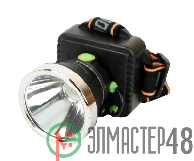 Фонарь налобный LED5340 3Вт LED 3 реж. 3XR6 пласт. бокс Ultraflash 14251