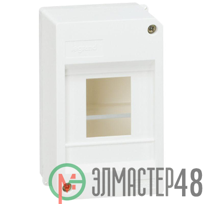 Щиток распред. накладной 4-м Mini S 140х87х68мм без двер. IP30 бел. Leg 001357