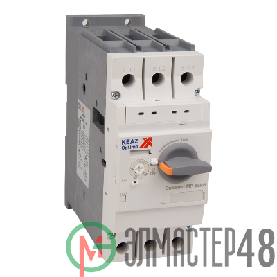 Выключатель автоматический 40А OptiStart MP 63RH КЭАЗ 251696
