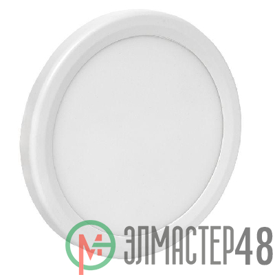 Светильник светодиодный ДВО 1003 6Вт 6500К IP20 встраив. Basic EKF DLL-1003-6-6500