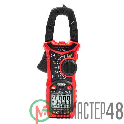 Клещи токовые цифровые KT 206D "PROLINE" КВТ 80753