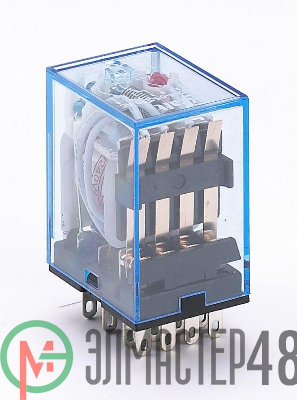 Реле промежуточное ПР-102 4 конт. с инд. LED 5А 220В AC SchE 23225DEK