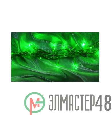 Гирлянда ILD100C-GG 100LED зел. 5м провод зел. Shlights 4690601042736