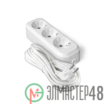Удлинитель 3х7м с заземл. IP20 Е-303А ПВС 3х1.5 Universal 1724