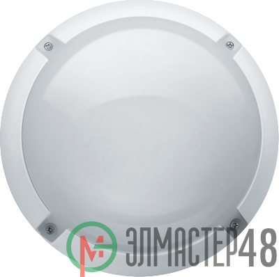 Светильник светодиодный 82 424 NBL-PR1-8-4K-WH-SNR-LED 8Вт 4000К IP65 700лм ЖКХ с датчиком движения круг бел. (аналог НПП) Navigator 82424